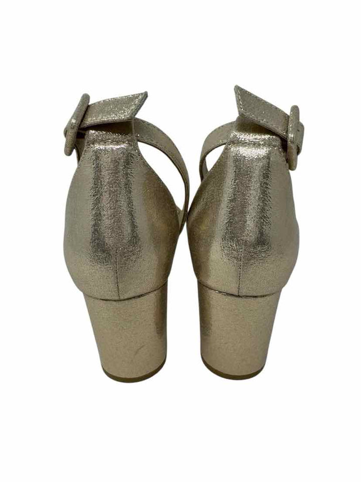 Shoe Size 9 ROUGE Gold Heels