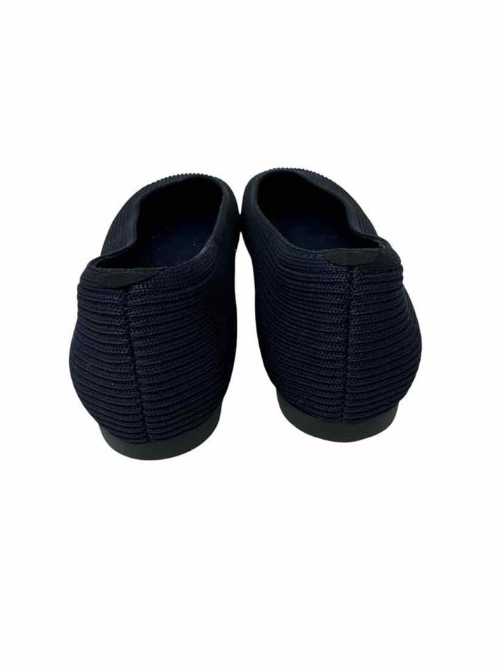 Shoe Size 38 VIVAIA Navy Knit Flats