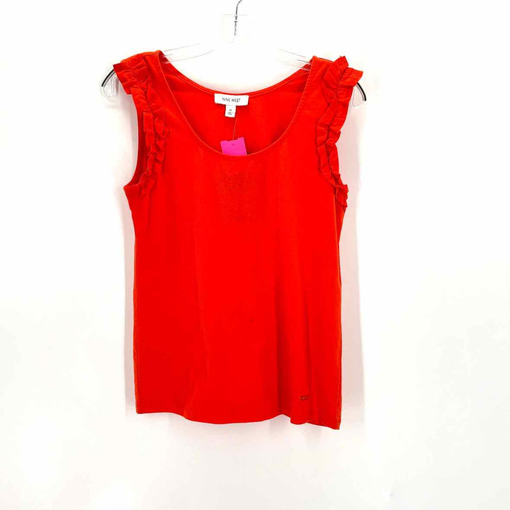 Size M Nine West Orange Shirt