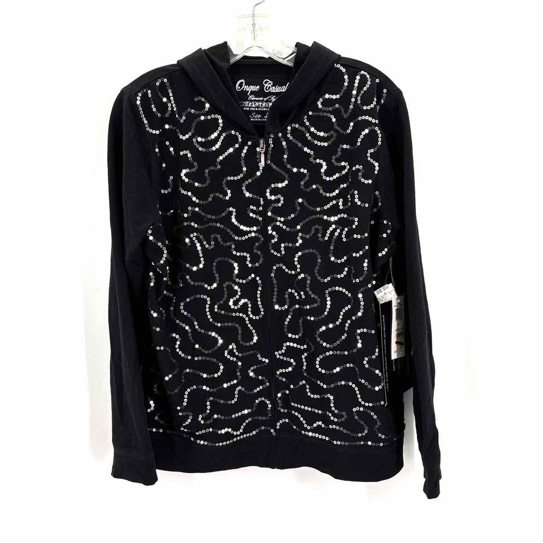 Size L Black Cardigan