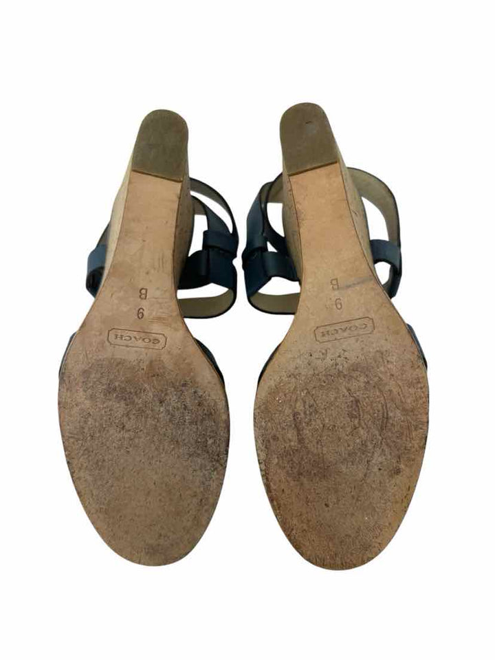 Shoe Size 9 Coach Blue Sandals