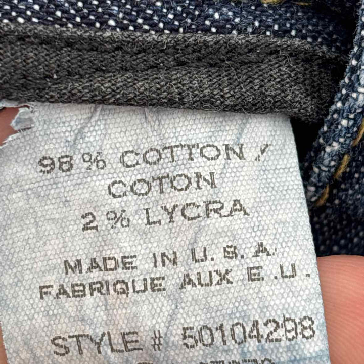 Size 8 THEORY Navy Denim Skirt