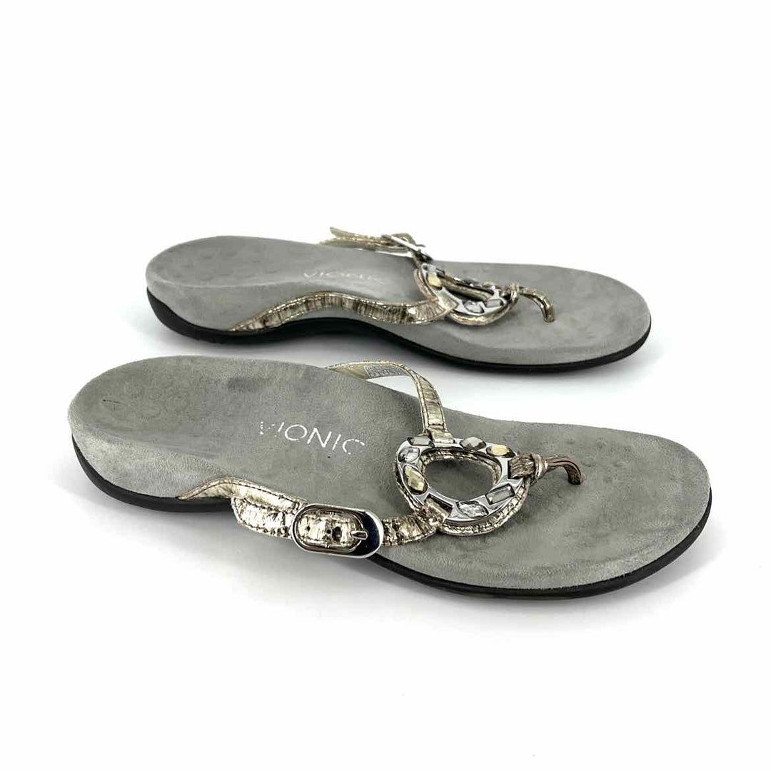 Shoe Size 7 VIONIC Gray Sandals