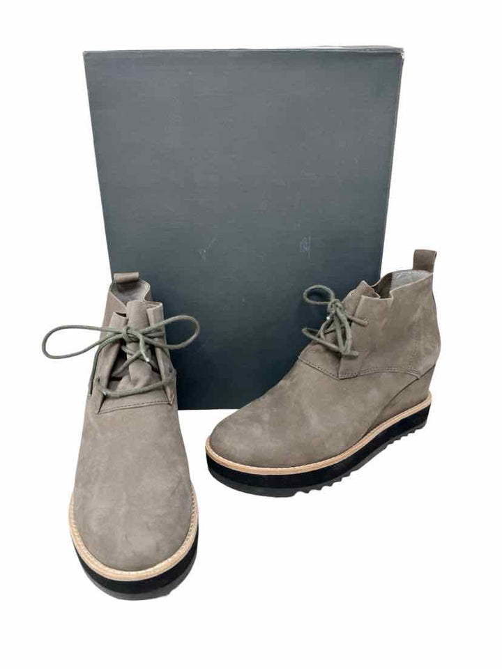 Shoe Size 7.5 Eileen Fisher Gray Suede Boots
