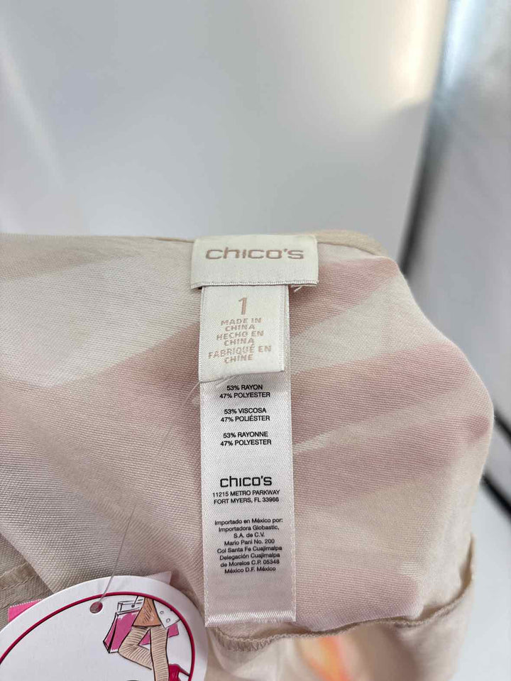 Size M Chico's Multi-Color Shirt