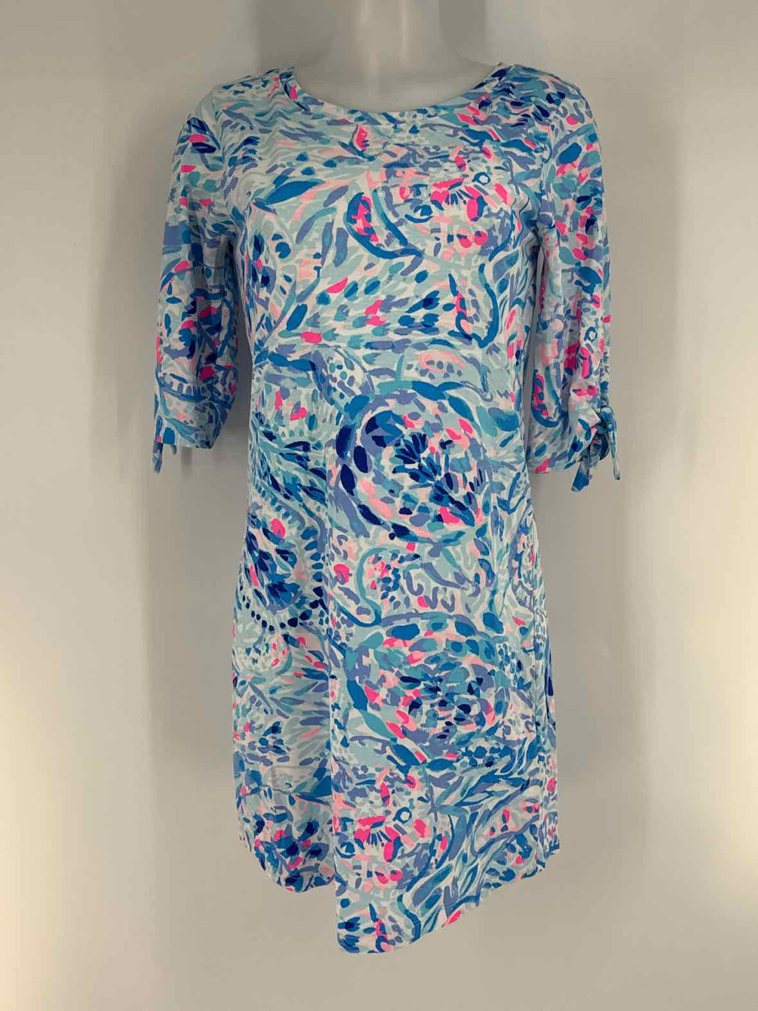 Size S Lilly Pulitzer Blue Print Dress