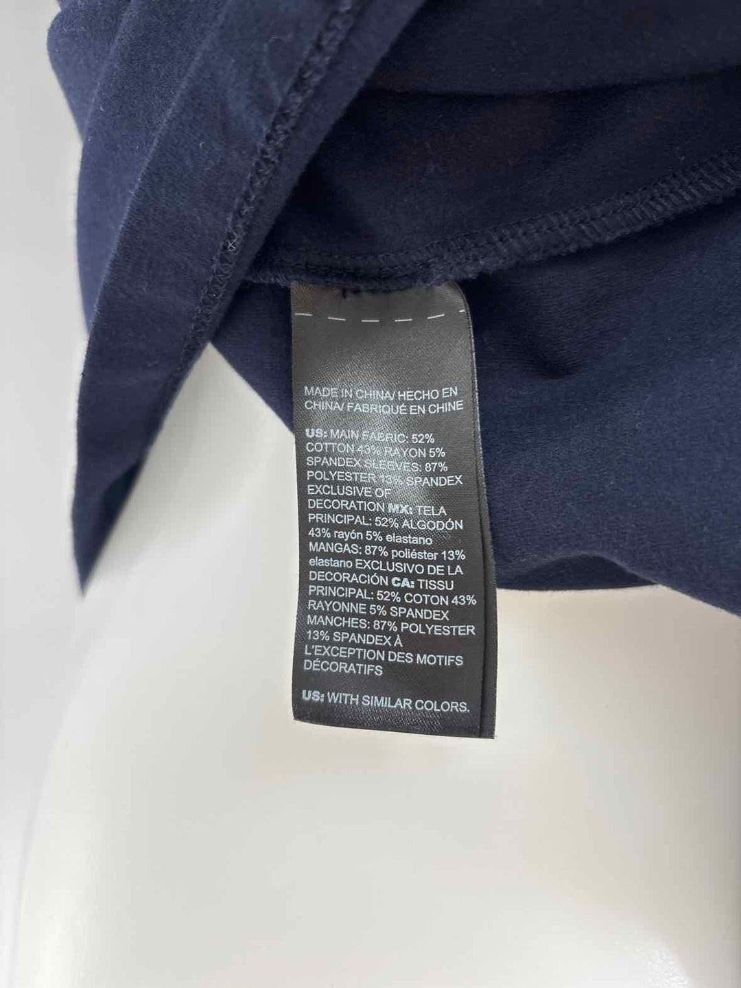 Size XL Chico's Navy Shirt