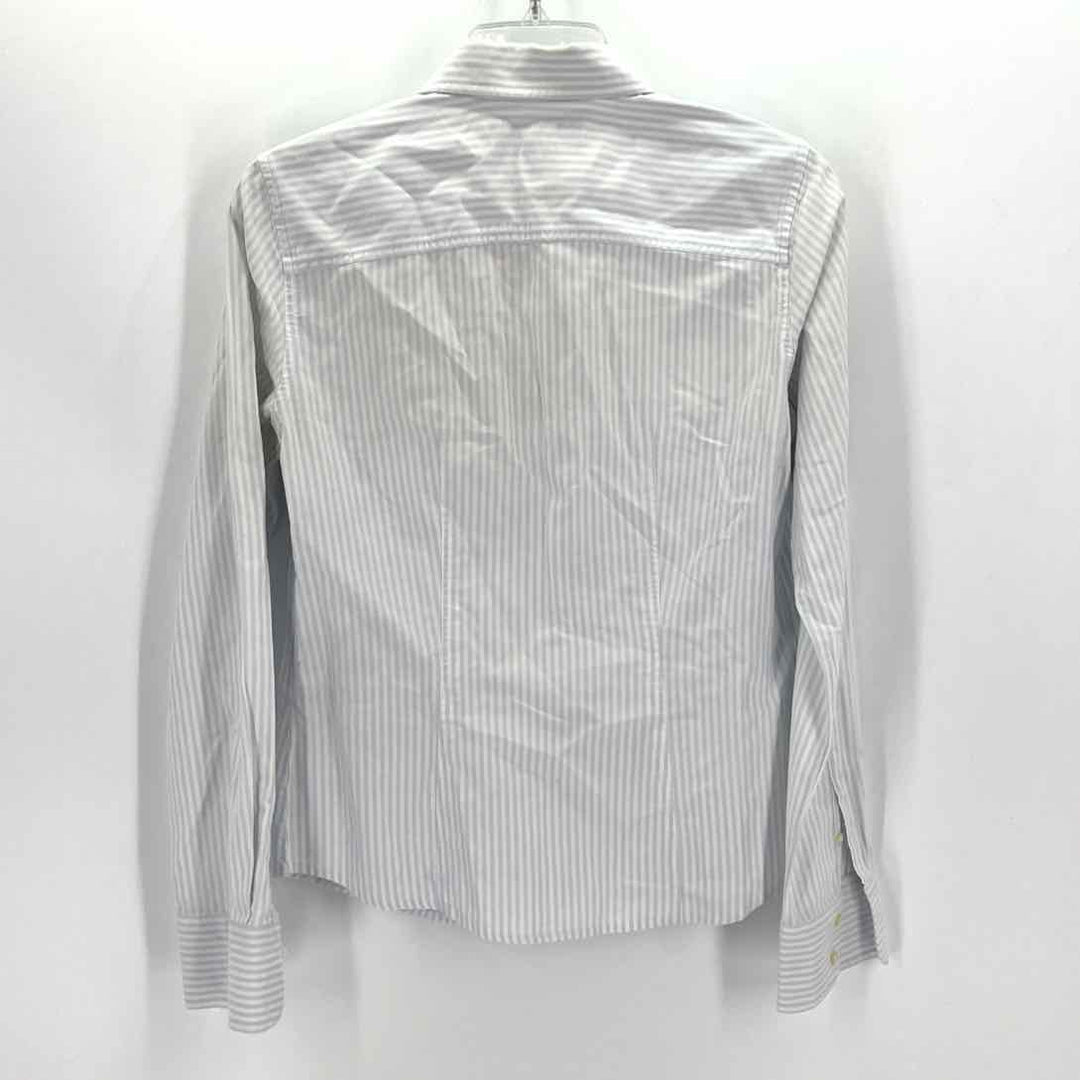Size 6 Vineyard Vines Blue Print Shirt