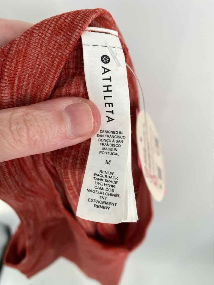 Size M Athleta Red Shirt
