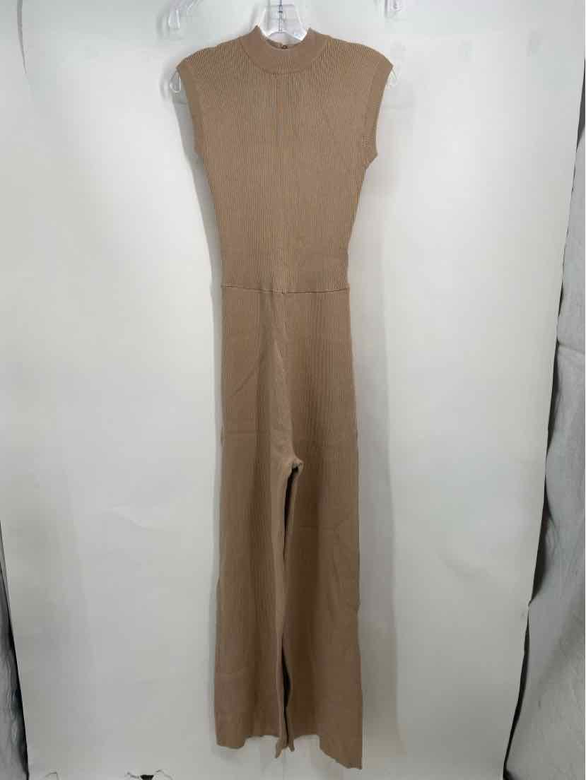 Size M Tan Knit Dress
