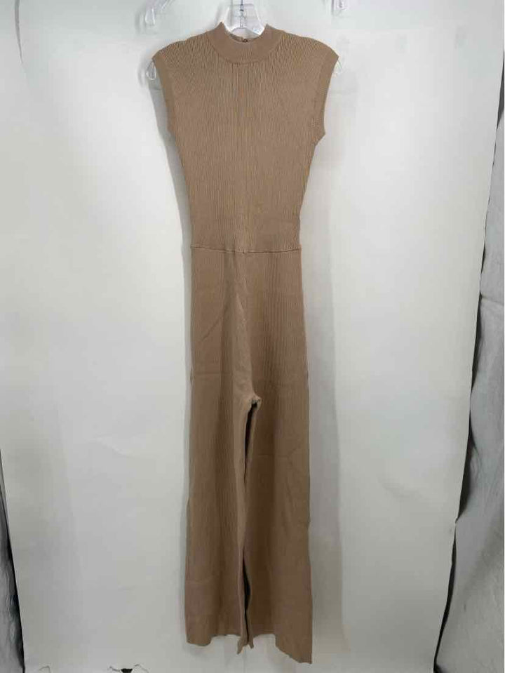 Size M Tan Knit Dress