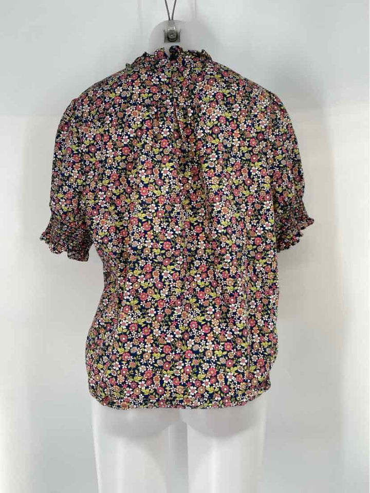 Size L J Crew Multi-Color Shirt