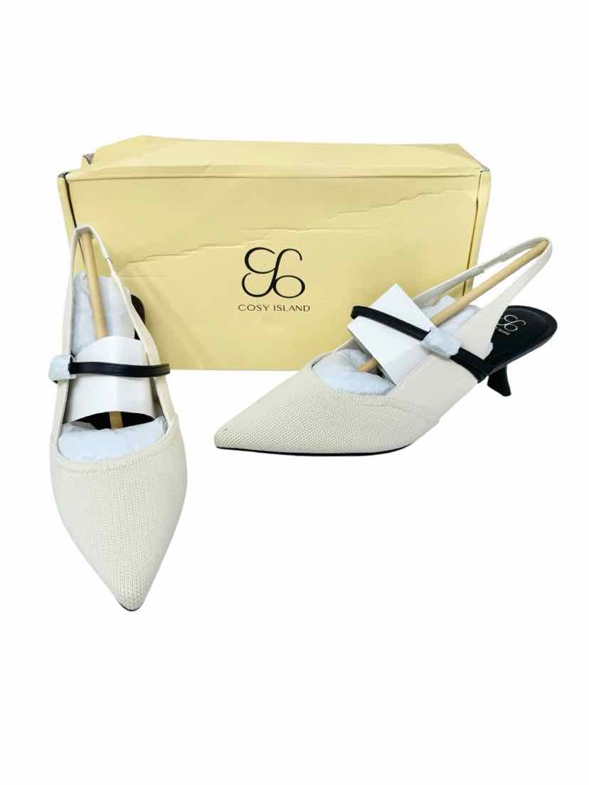 Shoe Size 8.5 Ivory Pumps