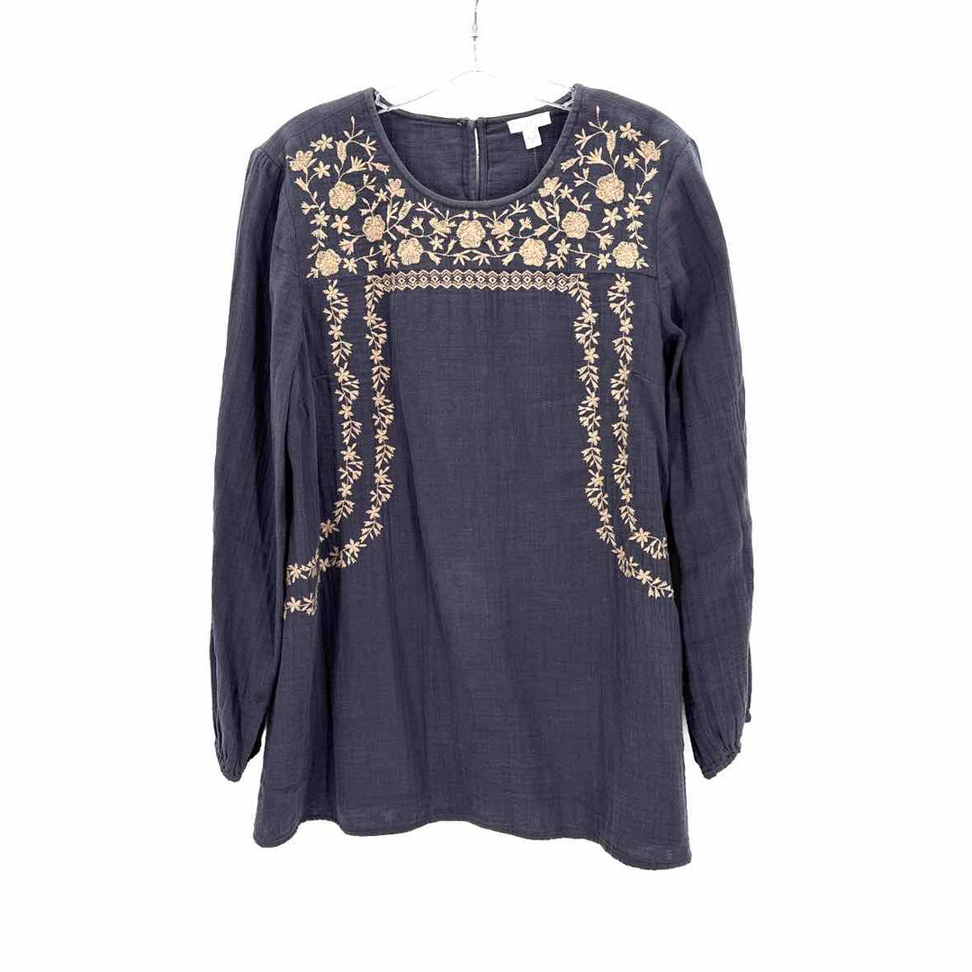 Size M J JILL Gray Shirt