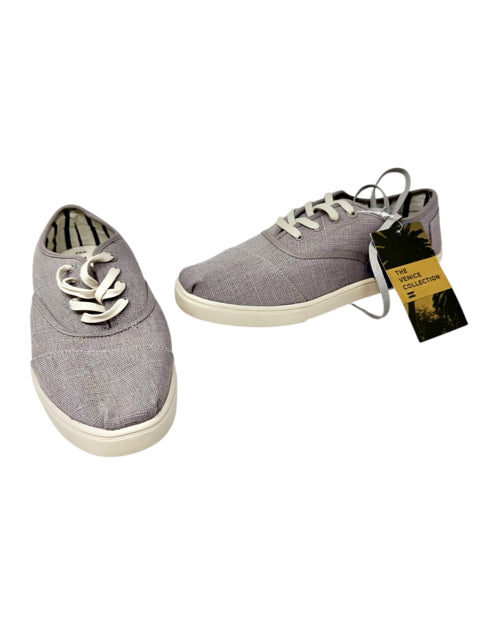 Shoe Size 9.5 Toms Gray Canvas Sneakers