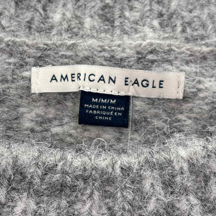 Size M AMERICAN EAGLE Gray Knit Sweater