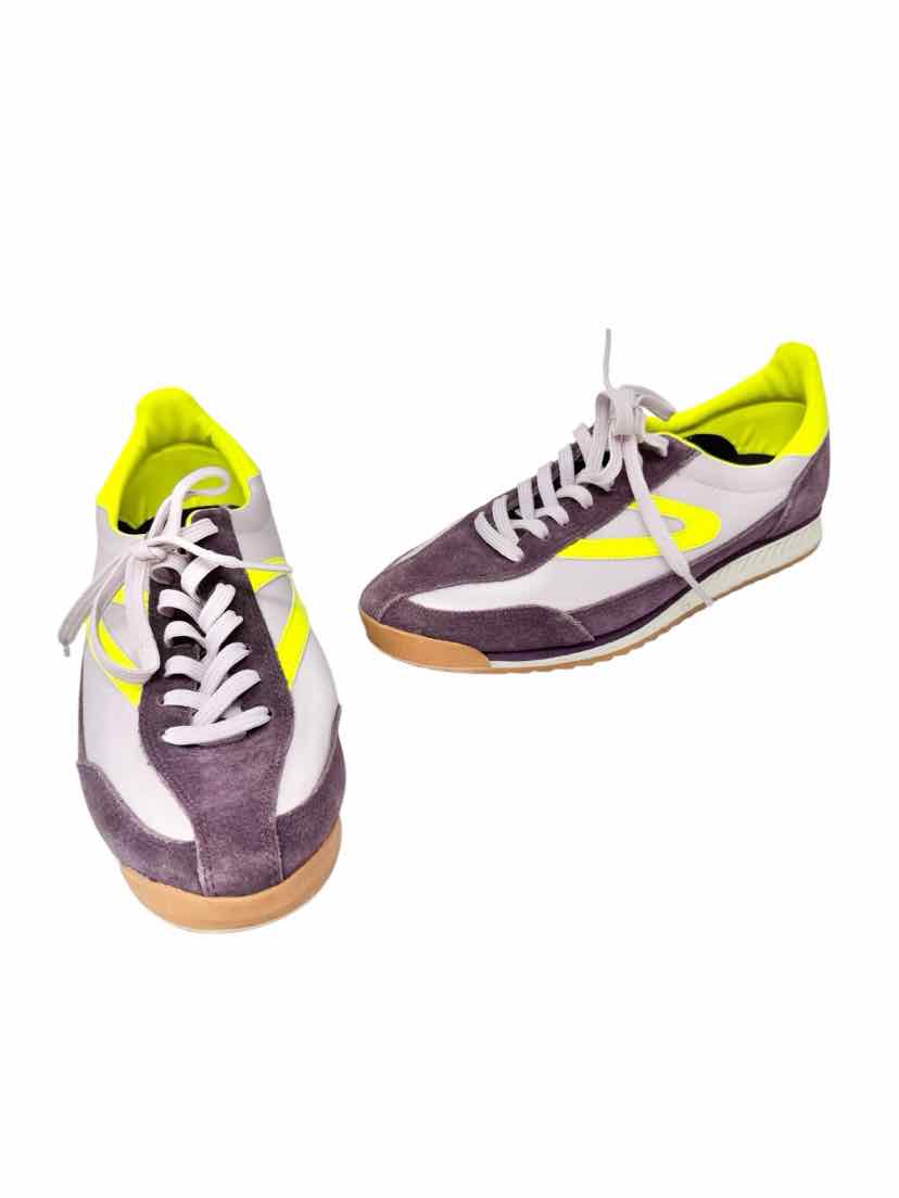 Shoe Size 9 TRENTON Purple Suede Sneakers