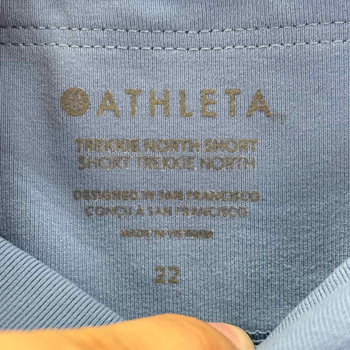 Size 22 Athleta Blue Shorts