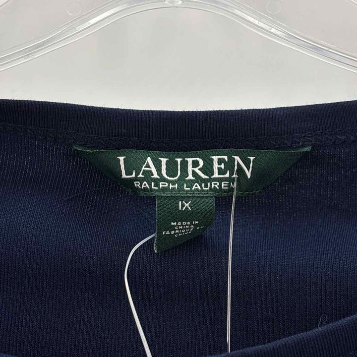 Size 1X RALPH LAUREN Navy Shirt