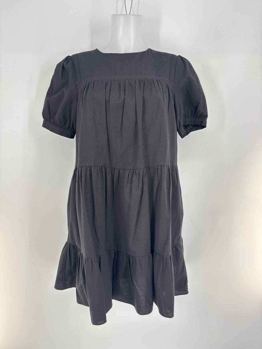 Size S POMANDER PLACE Black Dress