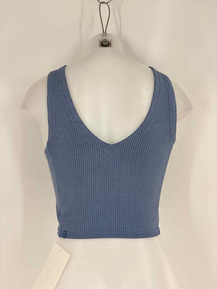 Size 6 Lululemon Blue Shirt