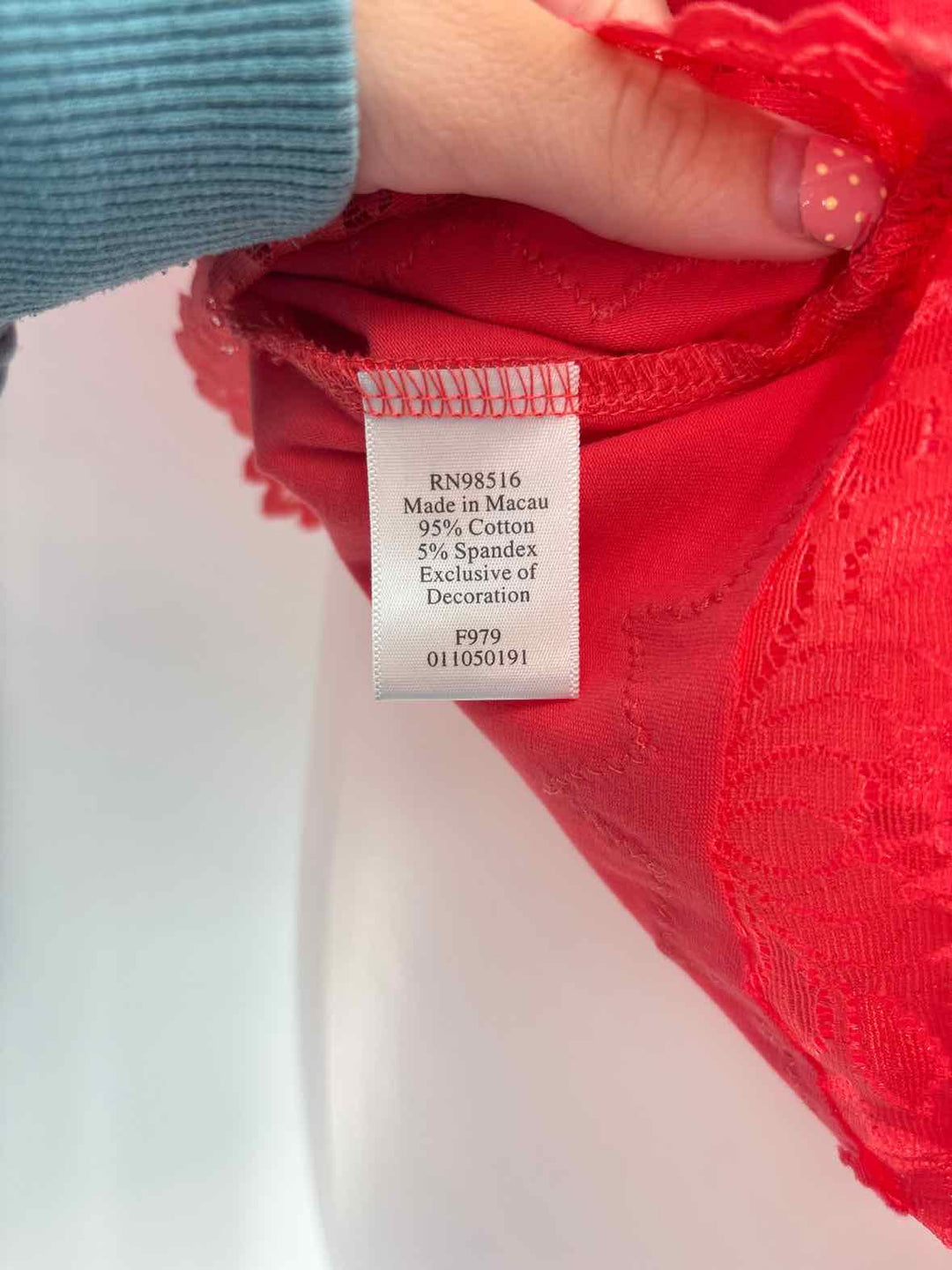 Size L Coldwater Creek Orange Shirt