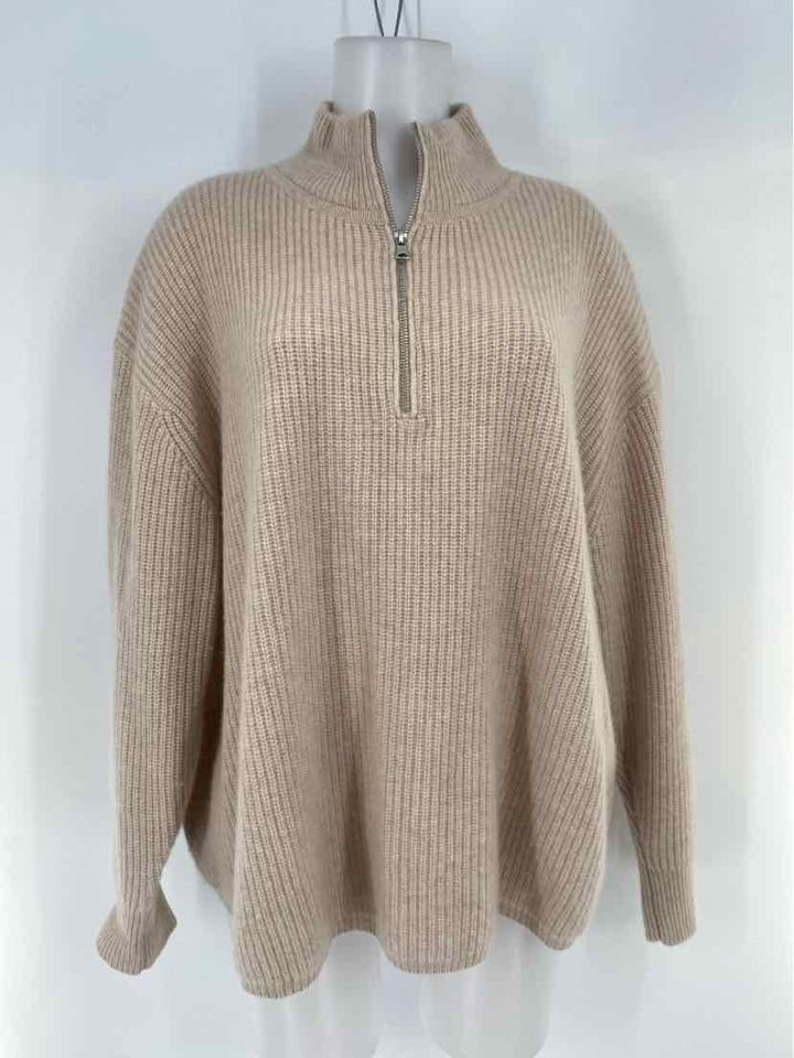 Size 1X JENNI KAYNE Beige Sweater