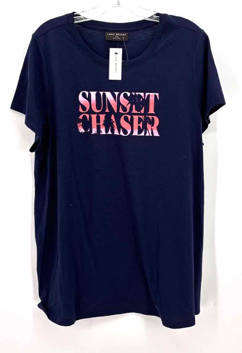 Size 18/20 LANE BRYANT Navy Shirt