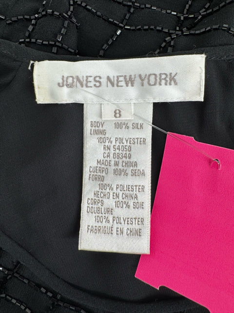 Size 8 Jones New York Black Shirt