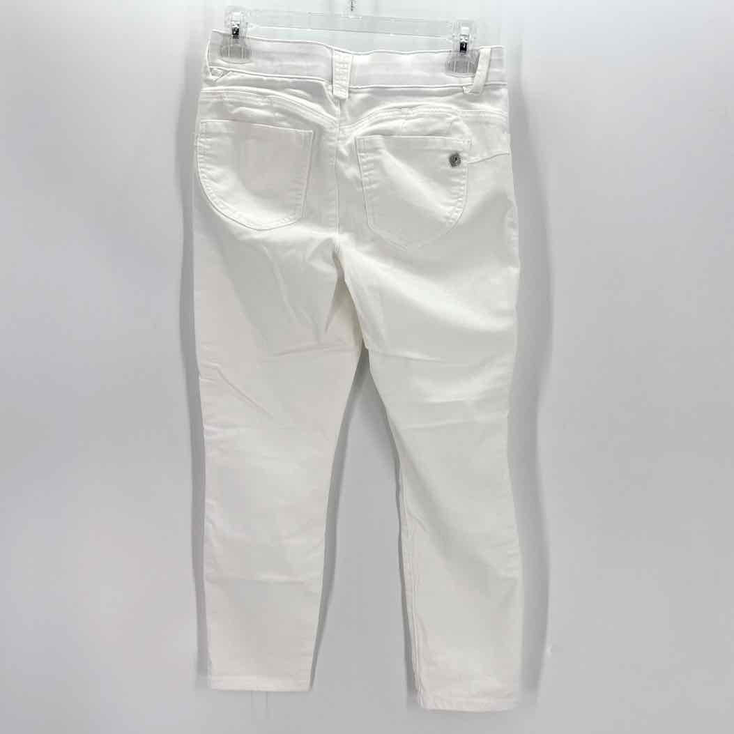 Size 2 DEMOCRACY White Twill Pants