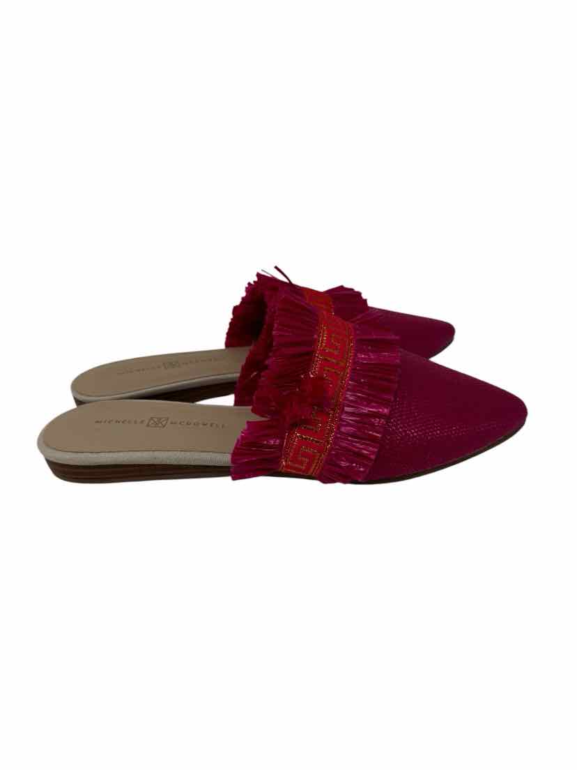 Shoe Size 8 MICHELLE MCDOWELL Fuschia Flats