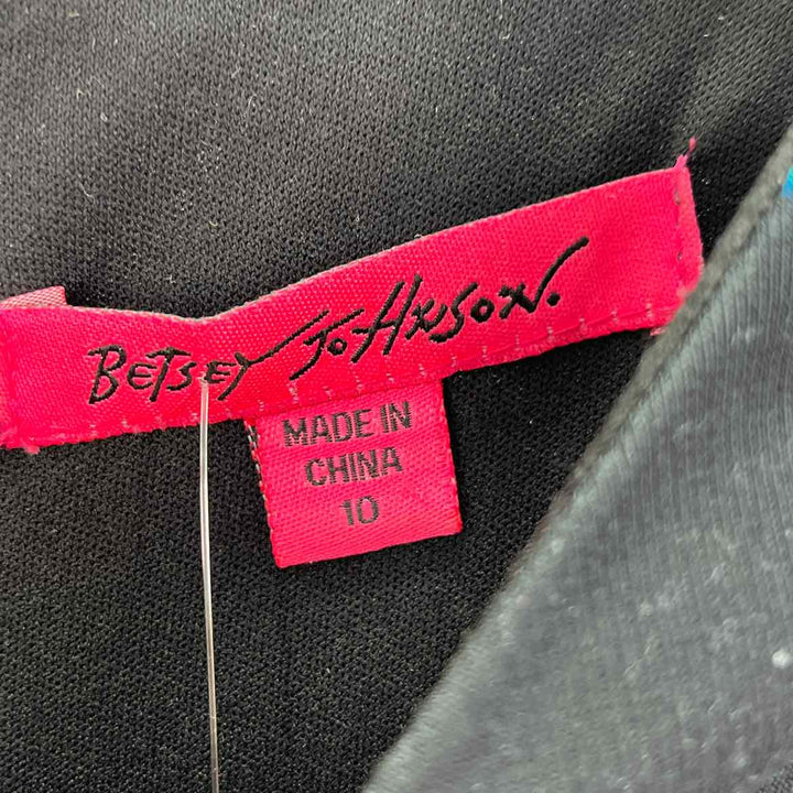 Size 10 BETSEY JOHNSON Black Dress