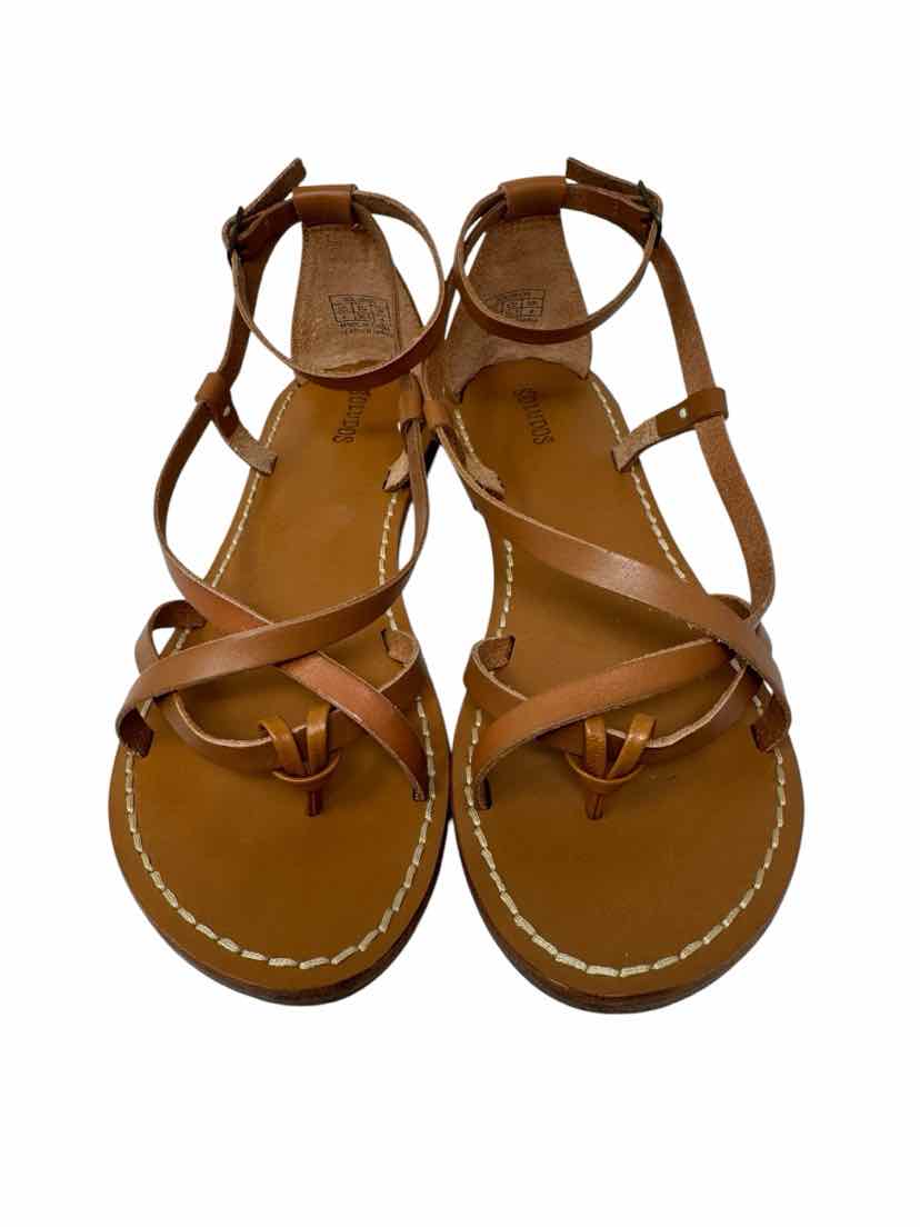 Shoe Size 6 SOLUDOS Brown Sandals