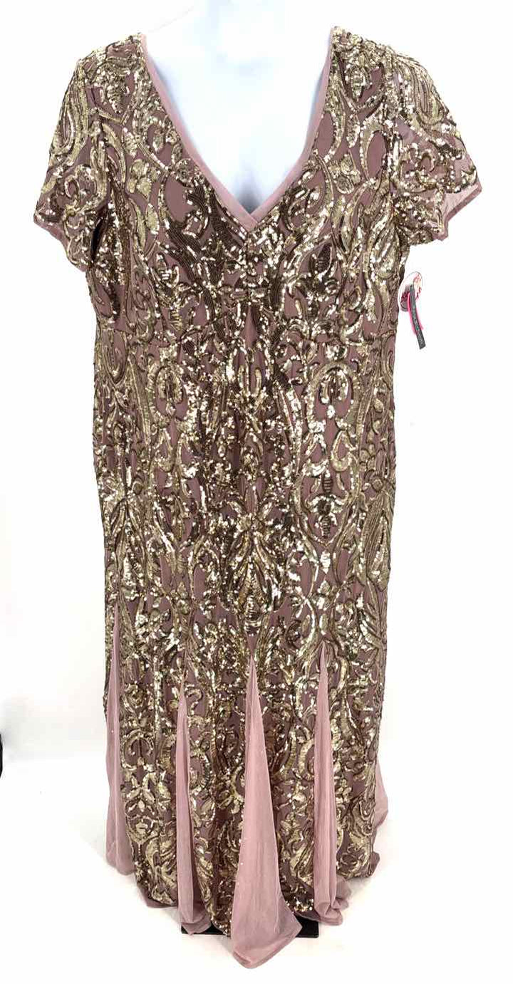 Size 20 R&M RICHARDS Mauve Dress