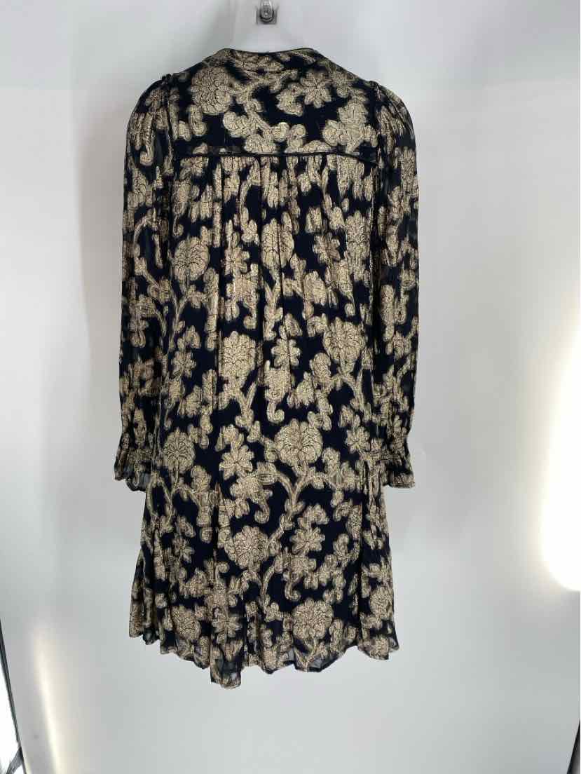 Size M Anthropologie Black Dress
