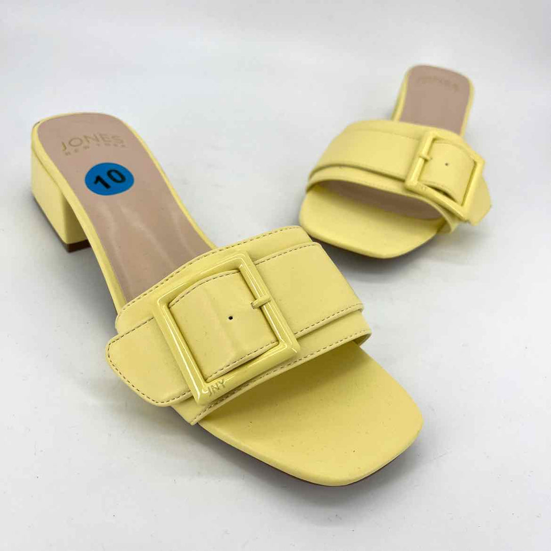 Shoe Size 10 Jones New York Yellow Sandals