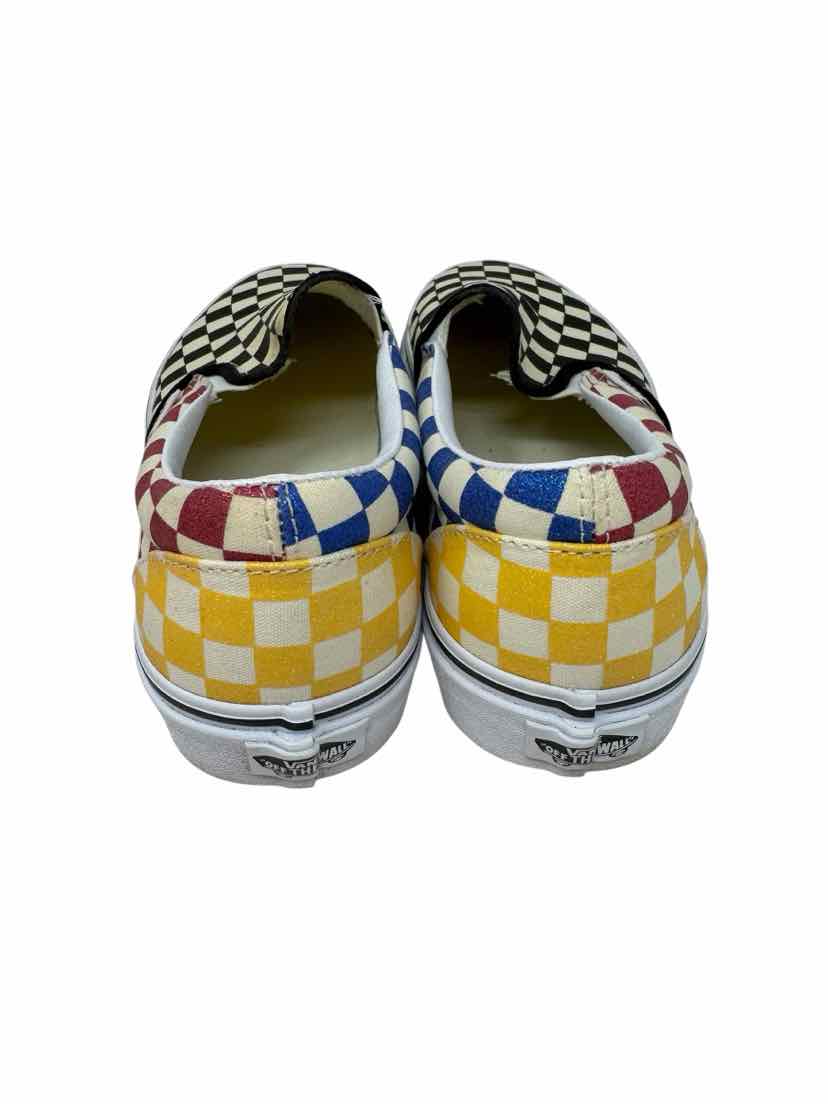Shoe Size 41 Vans Multi-Color Canvas Sneakers