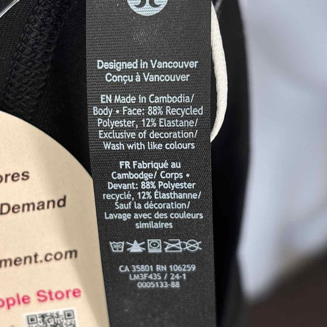 Size S Lululemon Black Shirt