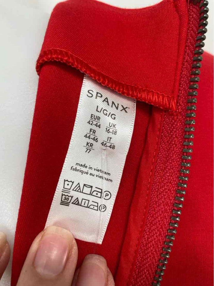 Size L SPANX Red Dress