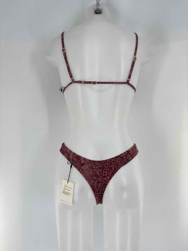 Size S Wine Swimsuit