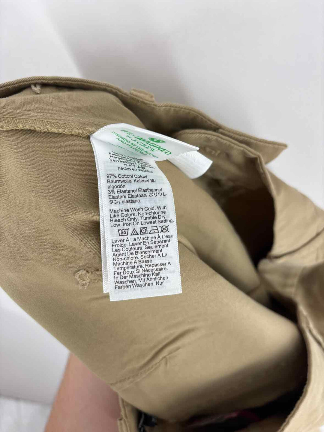 Size 32 J Crew Beige Pants