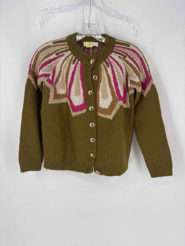 Size XXS SEZANE Olive Cardigan