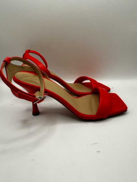 Shoe Size 6.5 Banana Republic Orange Suede Sandals