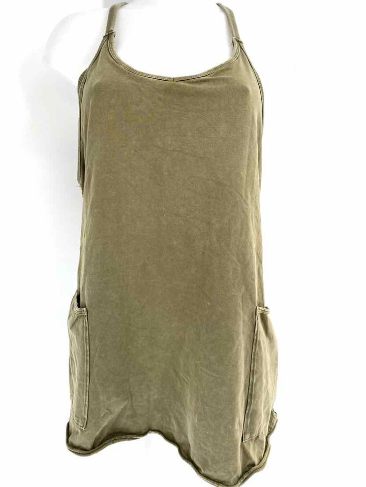 Size M FREE PEOPLE Olive Romper