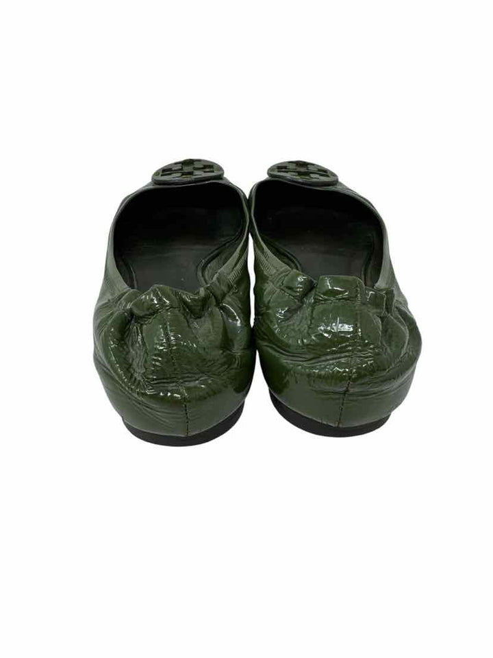 Shoe Size 9 Tory Burch Green Flats