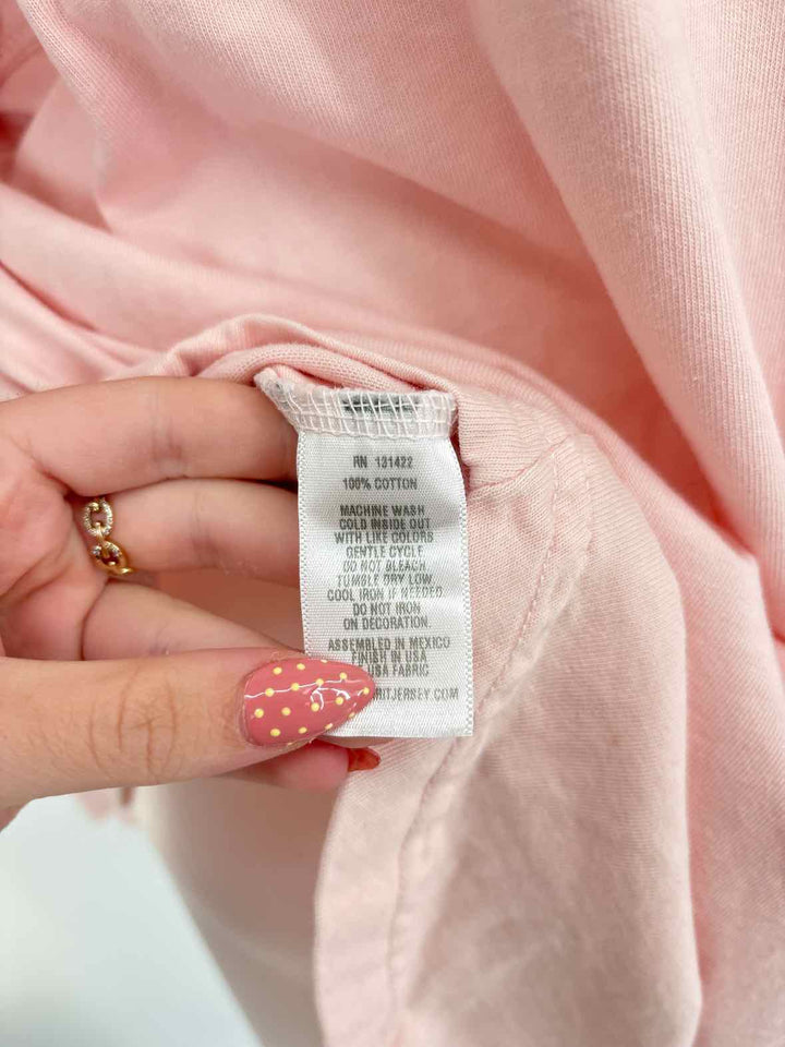 Size XL Pink Cotton Shirt