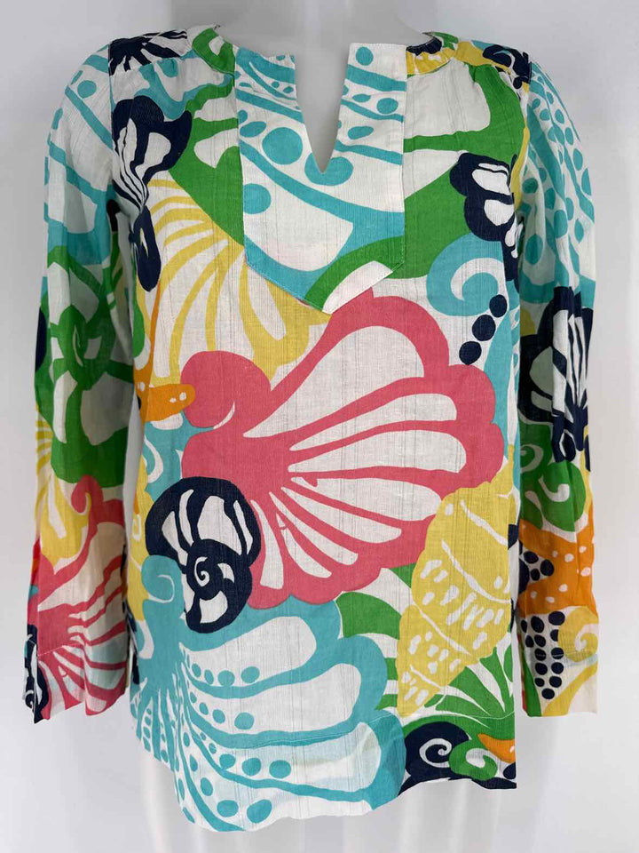 Size XS Lilly Pulitzer Multi-Color Shirt