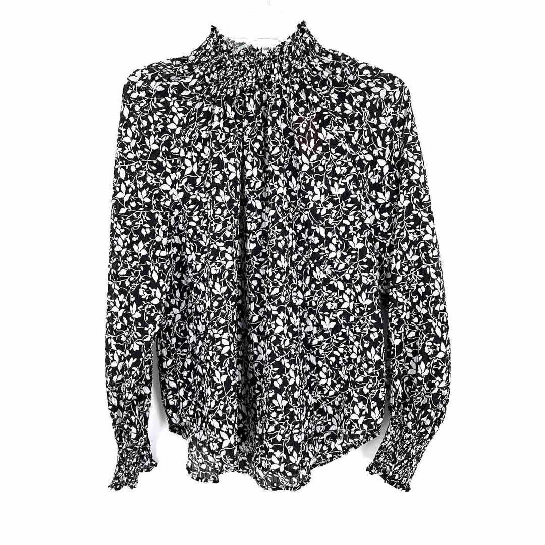 Size M LOFT Black/White Shirt
