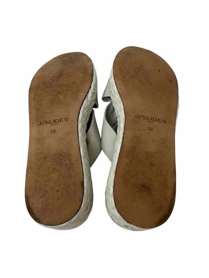 Shoe Size 10 j slides Gray Sandals
