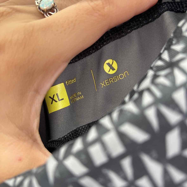 Size XL Black Print Pants